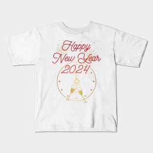 Happy 2024 Kids T-Shirt